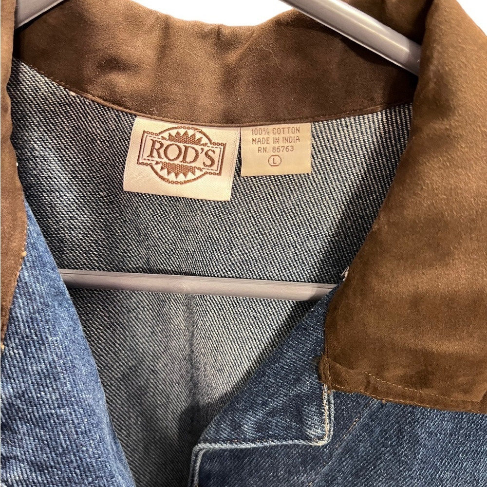 Vintage Rod’s Jean Vest - Picture 3 of 4